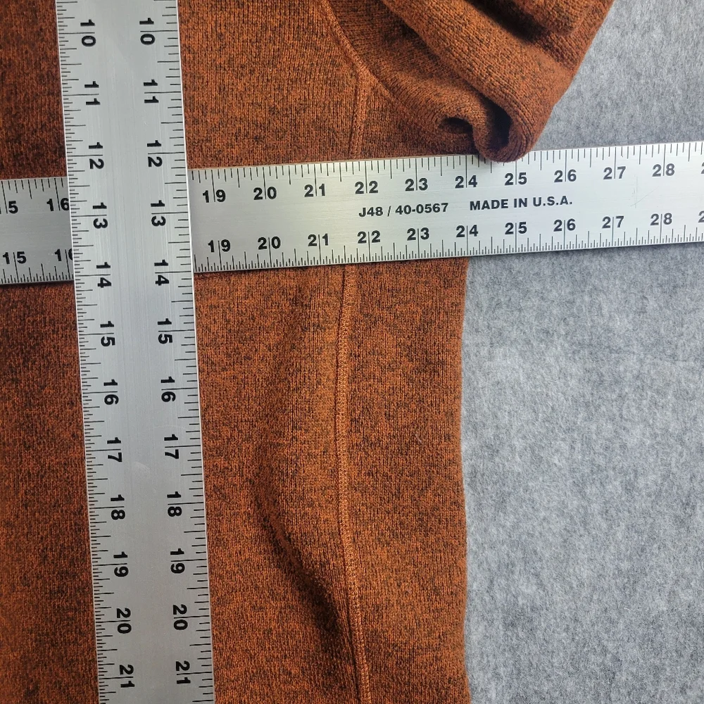 The North Face Gordon Lyons Brown 1/4 Zip Fleece Pullover Sweater Mens Size XL
